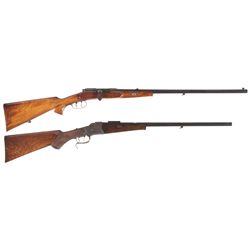 Two German Single Shot Rifles
