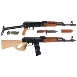 Two Semi-Automatic Rifles