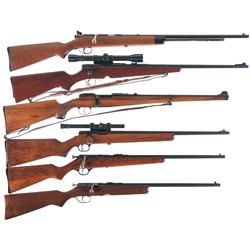 Six Bolt Action Rifles