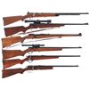 Image 1 : Six Bolt Action Rifles