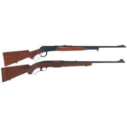 Two Winchester Lever Action Rifles