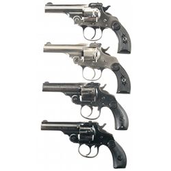 Four Double Action Revolvers