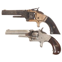 Two Smith & Wesson Antique Revolvers