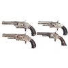 Image 1 : Collector's Lot of Four Antique Revolvers