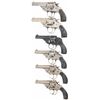 Image 2 : Collector's Lot of Six Double Action Top Break Revolvers