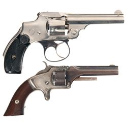 Two Smith & Wesson Revolvers