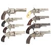 Image 1 : Eight Spur Trigger Revolvers