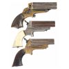 Image 1 : Collector's Lot of Three Four-Barrel Derringer Pistols