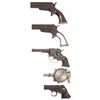 Image 2 : Five Antique Hand Guns