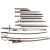 Image 1 : Three Swords, One Short Sword and Four Bayonets