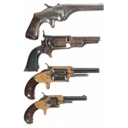 Four Antique Handguns