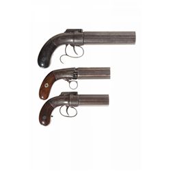 Three Pepperboxes