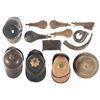 Image 1 : Helmets Powder Flasks and Related Items