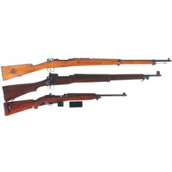 Three Military Longarms