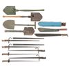 Image 1 : Six Bayonets, Two Machetes and Four Entrenching Shovels