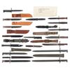 Image 1 : Grouping of U.S. Bayonets and Fighting Knives