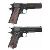 Image 2 : Two Colt Semi-Automatic Pistols