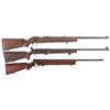 Image 1 : Three Bolt Action Rifles