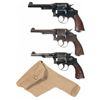 Image 1 : Three Smith & Wesson Double Action Revolvers