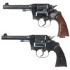 Image 1 : Two U.S. Colt Model 1917 Double Action Revolvers
