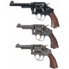 Image 1 : Three Smith & Wesson Double Action Revolvers