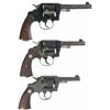 Image 2 : Three Colt Double Action Revolvers