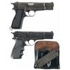 Image 1 : Two Belgian High Power Semi-Automatic Pistols