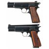 Image 1 : Two Belgian Browning High Power Semi-Automatic Pistols