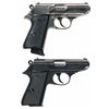 Image 2 : Two Walther/Interarms PPK/S Semi-Automatic Pistols