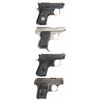 Image 2 : Four Semi-Automatic Pocket Pistols