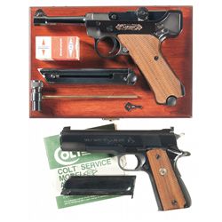 Two Semi-Automatic Pistols