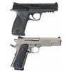 Image 2 : Two Smith & Wesson Semi-Automatic 45 ACP Pistols with Cases