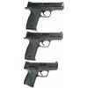 Image 2 : Three Cased Smith & Wesson Semi-Automatic Pistols