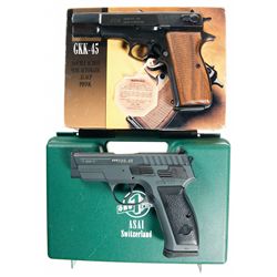 Two Semi-Automatic Pistols