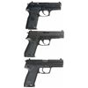 Image 2 : Three Semi-Automatic Pistols