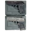Image 1 : Two Ruger Semi-Automatic Pistols with Cases