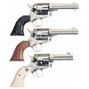 Image 2 : Three Cased Ruger Vaquero Single Action Revolvers