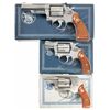 Image 1 : Three Boxed Smith & Wesson Double Action Revolvers