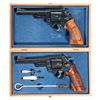 Image 1 : Two Cased Smith & Wesson Double Action Revolvers