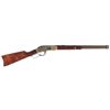 Image 1 : Custom Engraved Winchester Model 1866 Lever Action Saddle Ring Carbine