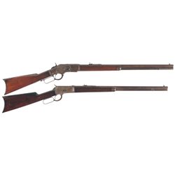 Two Winchester Lever Action Rifles