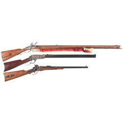 Three Reproduction Long Guns