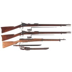 Three Military Rifles