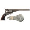Image 1 : Reproduction of a Patent Arms Paterson Percussion Revolver, Two Colt Flasks and a Custom Powder Horn