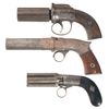 Image 2 : Three Percussion Pepperbox Handguns
