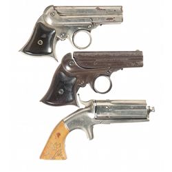 Three Antique Hand Guns