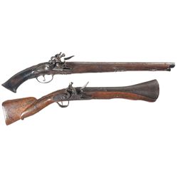 Two Flintlock Pistols