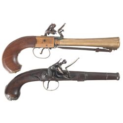 Two Flintlock Pistols