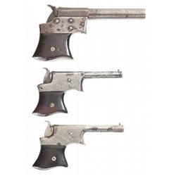 Three Remington Pocket Pistols