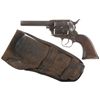 Image 1 : Colt Single Action Army .44 Rimfire Revolver with Holster and Factory Letter